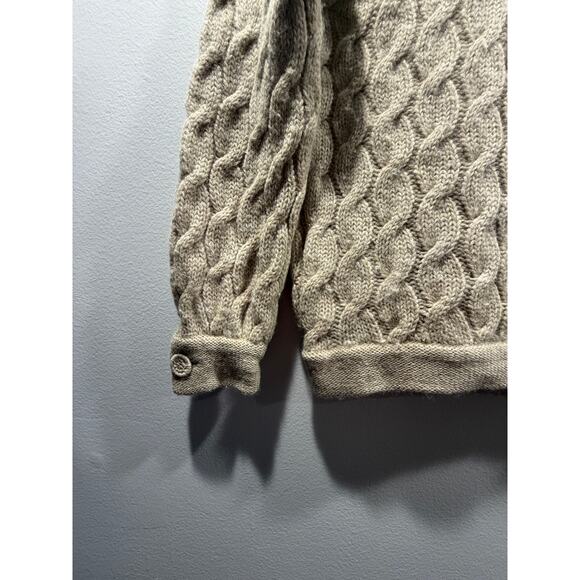 BALTMAN & CO Beige Women Wool Knit Sweater VTG Size XS EUC - Picture 5 of 8